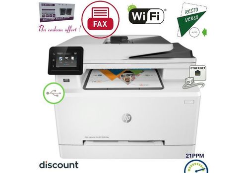 HP IMPRIMANTE MULTIFONCTIONS COULEUR LASERJET PRO MFP M281FDW TOUT EN UN WIFI USB FAX PLUS MINI HAUT PARLEUR au meilleur prix au Maroc
