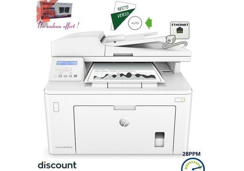 HP IMPRIMANTE LASERJET PRO MFP M227SDN SCAN COPIE PRINT ETHERNET DUPLEX USB MINI HAUT PARLEUR OFFERT au meilleur prix au Maroc