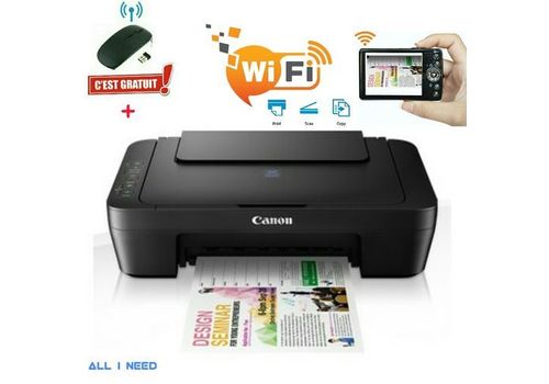 Imprimante couleur Wi-Fi multifonction scan/copie/print au meilleur prix au Maroc