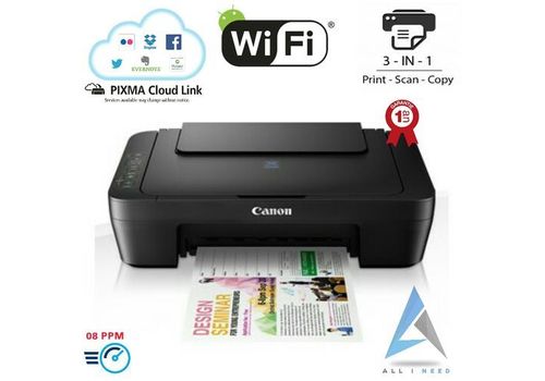CANON PIXMA E474 IMPRIMANTE JET D’ENCRE COULEUR MULTIFONCTION WIFI au meilleur prix au Maroc
