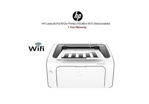LaserJet Pro M12w - Wi-Fi Noir/blanc au meilleur prix au Maroc