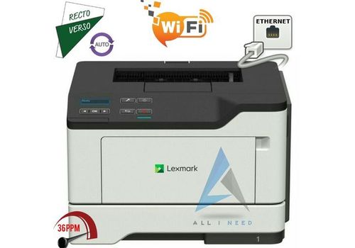 LEXMARK IMPRIMANTE LASER ENTREPRISE B2338DW RESEAU WI-FI RECTO VERSO AUTOMATIQUE 36PPM au meilleur prix au Maroc