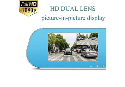 Rétroviseur Caméra Dual Lens FULL HD 1080p + Night Vision au meilleur prix au Maroc