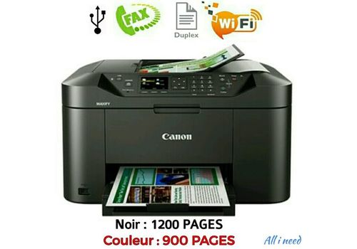 CANON MULTIFONCTION COULEUR WIFI FAX RECTO VERSO AUTOMATIQUE JET D'ENCRE 4EN1 MAXIFY MB2040 au meilleur prix au Maroc