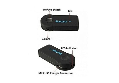 Bluetooth pour voiture via prise jack AUX pour musque et appels au meilleur prix au Maroc