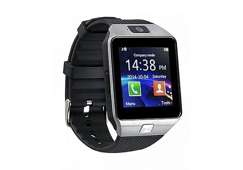 Smart Montre connectée Bluetooth & écran tactile & carte SIM - Gris au meilleur prix au Maroc