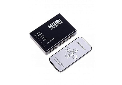 TOP MODEL SWITCH HDMI 1IN5 AVEC TELECOMMANDE au meilleur prix au Maroc