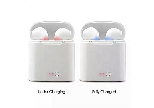 i7S TWS Twins Bluetooth avec Boîte de Chargeur Sans Fil Écouteurs pour IOS Et Android au meilleur prix au Maroc