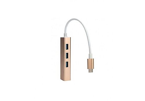 USB 3.1 type C vers RJ45 Ethernet avec 3 ports USB 3.0 Hub Pour MacBook au meilleur prix au Maroc