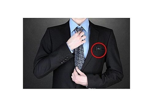 camera espion ou Bouton De Chemise camera cachée Avec Câble HD 8Go au meilleur prix au Maroc