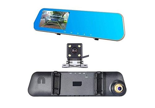 Rétroviseur Caméra Dual Lens FULL HD 1080p + Night Vision au meilleur prix au Maroc