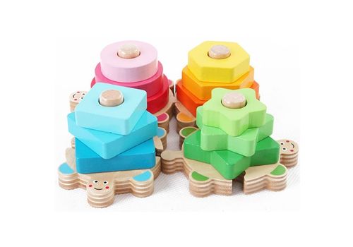 Trieuses géométriques empilables Animal Design au meilleur prix au Maroc