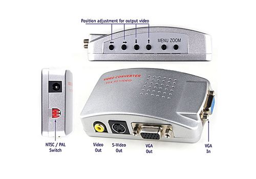 TOP MODEL CONVERTISSEUR VIDEO VGA VERS BNC au meilleur prix au Maroc