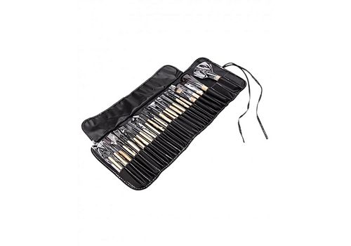 Pack 24 Pinceaux pour maquillage + Pochette au meilleur prix au Maroc