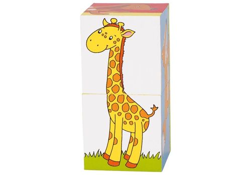 Puzzle de cubes, animaux au meilleur prix au Maroc