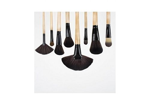 Pack 24 Pinceaux pour maquillage + Pochette au meilleur prix au Maroc