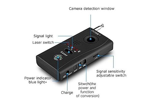 Multi Détecteur micro et caméra espion CC308+ au meilleur prix au Maroc