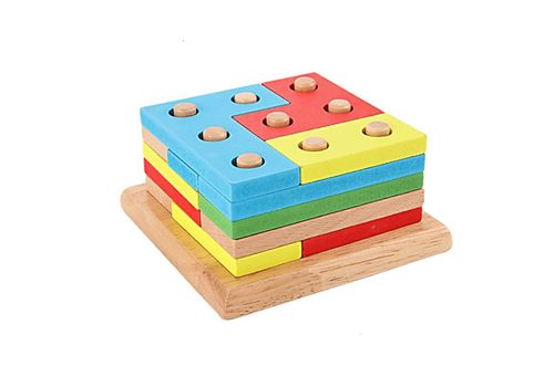 Géométrie jeu de construction de blocs au meilleur prix au Maroc