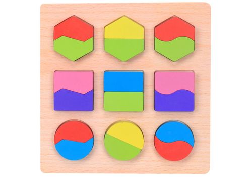 Pack de 3 Tableau De Formes Montessori au meilleur prix au Maroc