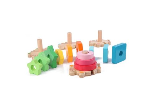 Trieuses géométriques empilables Animal Design au meilleur prix au Maroc