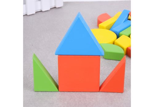 Puzzle 3D Géométrique - Jouet De Montessori au meilleur prix au Maroc