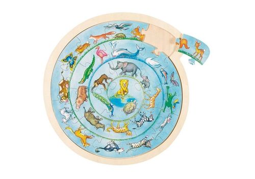 Puzzle - La ronde des animaux au meilleur prix au Maroc