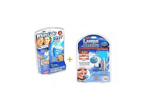 Pack Kit De Blanchiment Dentaire - WhiteLight Plus Blanchisseur De Dents Luma Smile au meilleur prix au Maroc