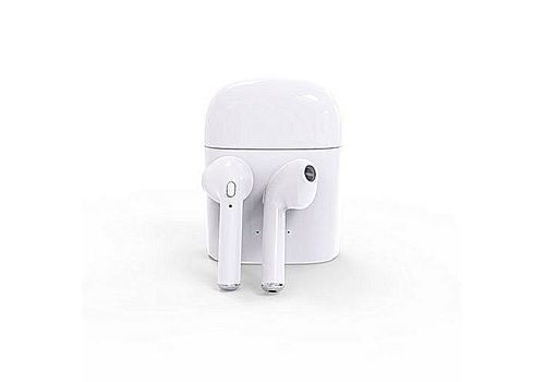 Mini Oreillettes Bluetooth i7S TWS 1Pair (2PCS) sans fil casque avec boîte de charge 950 mAh stéréo pour tous les smartphones - Blanc au meilleur prix au Maroc