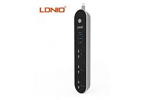 LDNIO Prise Murale 1.6M Originale Multiprise Plus 3 Ports Usb au meilleur prix au Maroc