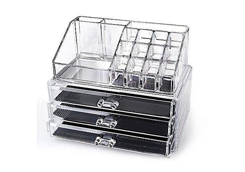 Organisateur Acrylique De Maquillage Avec Des Tiroirs au meilleur prix au Maroc