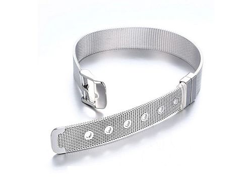 Rêve diamant Pack 2 Bracelets Ceinture en Acier Inoxydable - Argenté & Doré au meilleur prix au Maroc