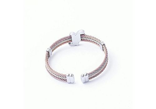 Rêve Diamant Bracelet Love Sertie en Acier Inoxydable - Multicolore + Boite Cadeau au meilleur prix au Maroc