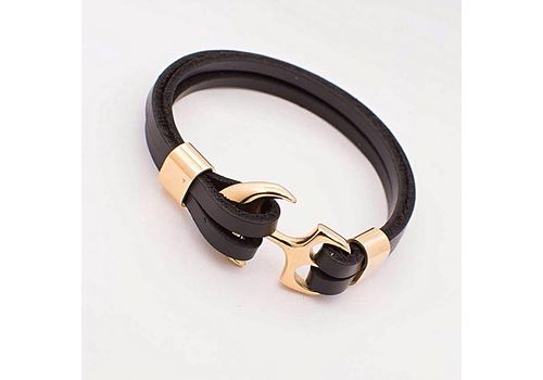 Rêve Diamant Bracelet Ghibli 100% Cuir à motif 100% Acier Doré  Noir Plus Boite Cadeau au meilleur prix au Maroc