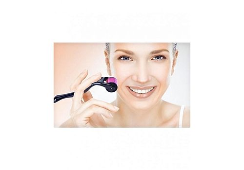 Derma Roller Système Pour Visage Accélère Le Renouvellement Cellulaire 0.5mm au meilleur prix au Maroc