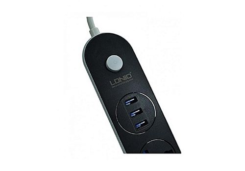LDNIO Prise Murale 1.6M Originale Multiprise Plus 3 Ports Usb au meilleur prix au Maroc
