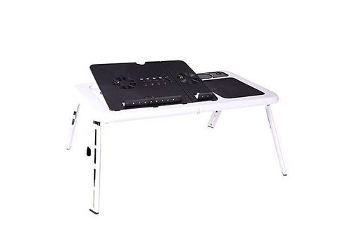 Table PC Réglable Avec Ventilateur De Refroidissement Intégré au meilleur prix au Maroc