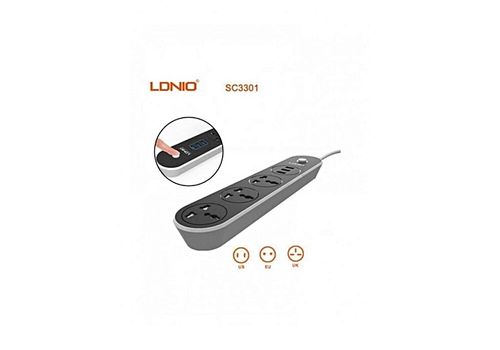 LDNIO Prise Murale 1.6M Originale Multiprise Plus 3 Ports Usb au meilleur prix au Maroc