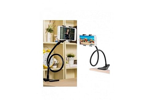 Support Téléphone Universal Lazy Bed bureau voiture - Noir au meilleur prix au Maroc