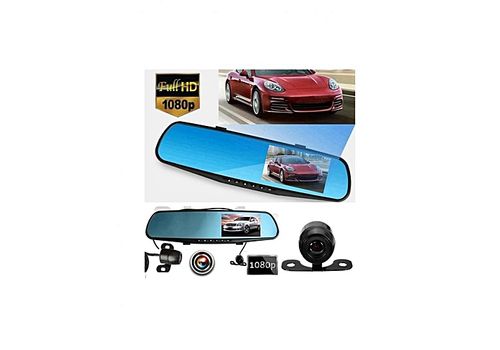 TOP MODEL Rétroviseur Avec Double Caméra De Securite Full HD au meilleur prix au Maroc