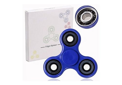 Hand Spinner Fidget Spinner Triple X - Bleu au meilleur prix au Maroc