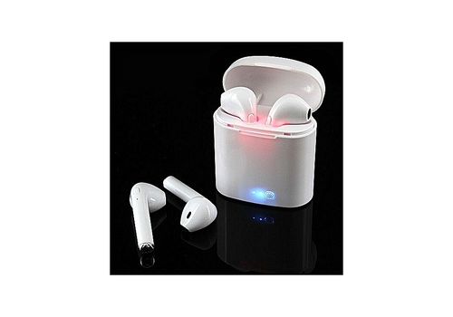 i7S TWS Twins Bluetooth avec Boîte de Chargeur Sans Fil Écouteurs pour IOS Et Android au meilleur prix au Maroc