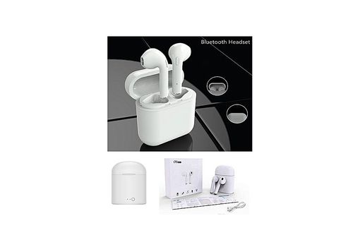 i7S TWS Twins Bluetooth avec Boîte de Chargeur Sans Fil Écouteurs pour IOS Et Android au meilleur prix au Maroc