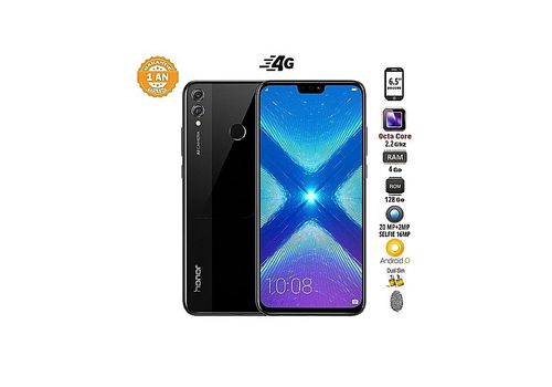 HONOR 8X NOIR au meilleur prix au Maroc
