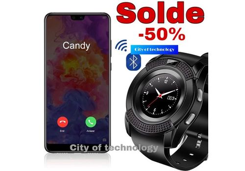 Montre  Intelligente smartwatch au meilleur prix au Maroc