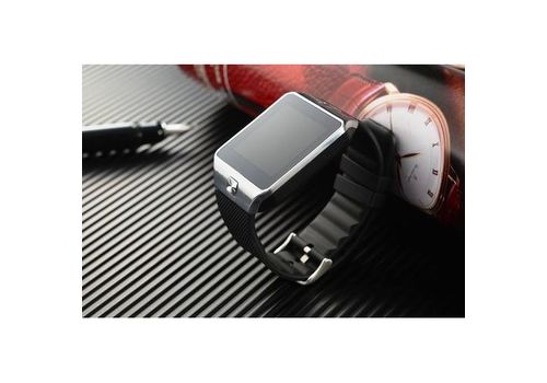 Montre connectée Bluetooth & écran tactile & carte SIM - Marron au meilleur prix au Maroc