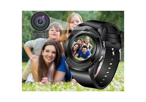 Smart Watch V8 Noir AA version internationale au meilleur prix au Maroc