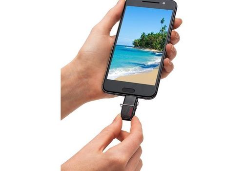 Clé OTG 16GB  double connecteur USB 3.0 au meilleur prix au Maroc