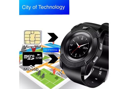 Smart Watch V8 Noir AA version internationale Appel -message -bluetooth V20 au meilleur prix au Maroc