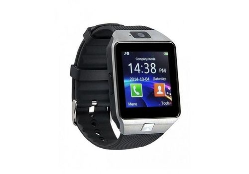 Montre connectée Bluetooth & écran tactile & carte SIM - Gris au meilleur prix au Maroc