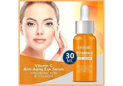 Blanchissant Sérum au collagène et Vitamine C - Soin du Visage, anti-gonflements des Yeux, anti Cernes, anti-rides au meilleur prix au Maroc